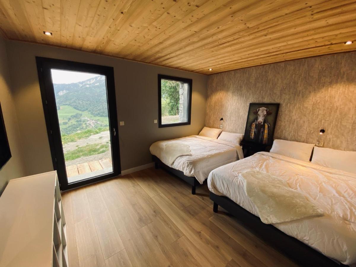 Chalet Confidentiel Valmorel - Chalet De Haut De Gamme 4 Etoiles 12 Personnes Doucy エクステリア 写真