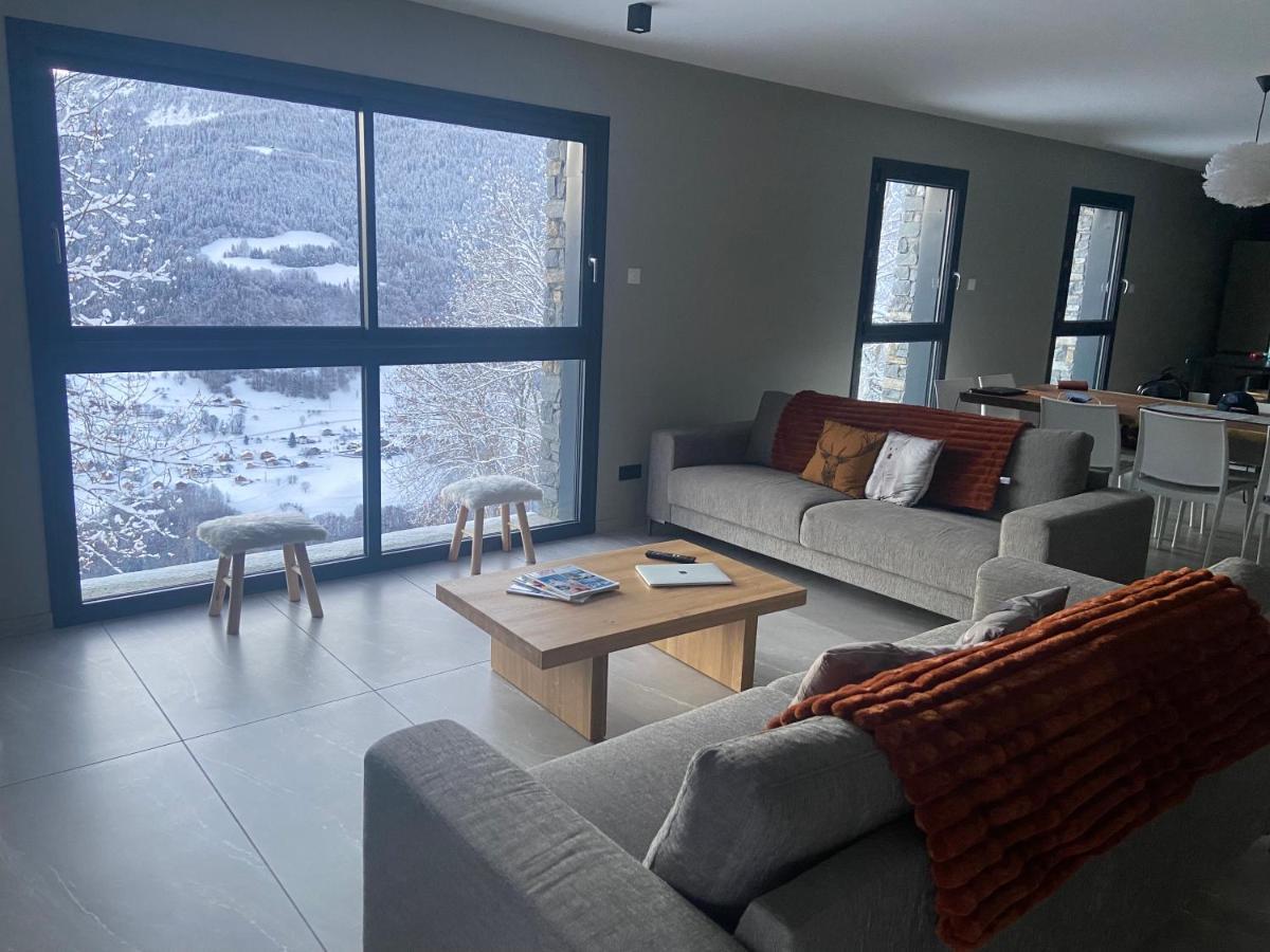 Chalet Confidentiel Valmorel - Chalet De Haut De Gamme 4 Etoiles 12 Personnes Doucy エクステリア 写真
